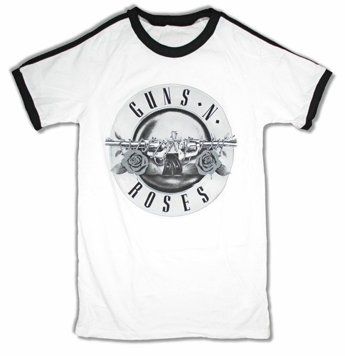 Guns N Roses Black and White Bullet 