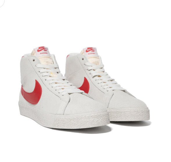 Men Nike SB Zoom Blazer Mid Sneaker Suede Summit White Men Nike SB Zoom Blazer Mid Sneaker Suede Summit White