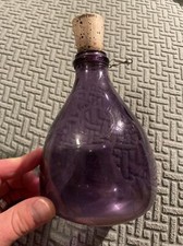Antique Purple Glass Fly Wasp Bee Catcher