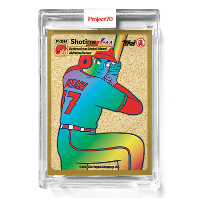2021 TOPPS PROJECT 70 #547 SHOHEI OHTANI KEITH SHORE! LA 2021 TOPPS PROJECT 70 #547 SHOHEI OHTANI KEITH SHORE! LA