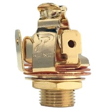 Pure Tone PTT2G Stereo Multi-Contact 1/4" Instrument Output Jack, Gold