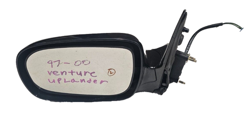 1997-2007 Chevy Venture Uplander LH Driver Side left View Manual Mirror Black