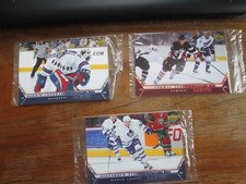 2005-06 UPPER DECK HOCKEY ROOKIE CLASS 5 CARD 3x5 LOT- LUNDQVIST,VANEK,CARTER 