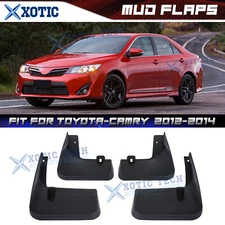 4x Front Rear Splash Mud Guards Flaps For Toyota Camry 2012-2014 Sedan 4 Door
