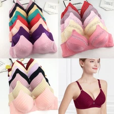 Lot Style Sexy Women Wireless Push up Bra Light Padded Lingerie Underwear AA A B