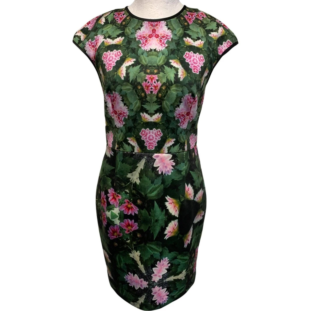 Ted baker hotsell green floral dress