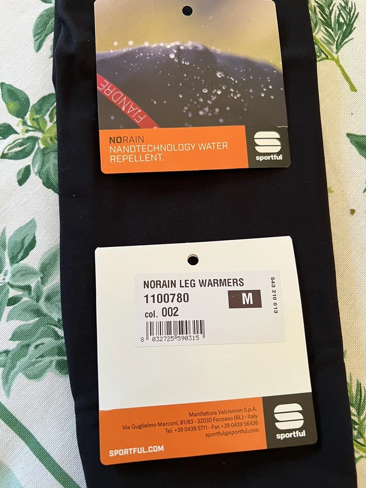 Calentadores de piernas Sportful No Rain Thermodrytex talla Med Nuevo Con Etiquetas Foto 4 de 4