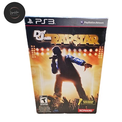Def Jam Rapstar Bundle PS3 (Playstation 3, 2010) Complete BRAND NEW SEALED 