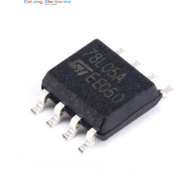 (100 Pcs)SMD L78L05ACD13TR SOP-8 Voltage Regulator Chip 1.7VDO 0.1A 5V