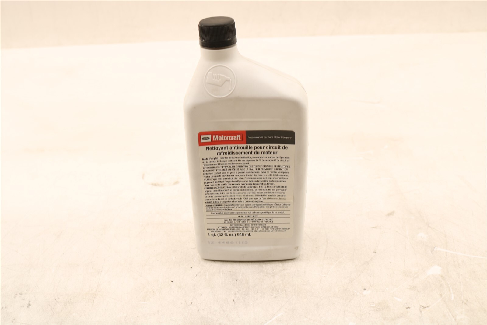 NEW Motorcraft Diesel Engine Cooling System Iron Cleaner 32oz / 1 Quart
