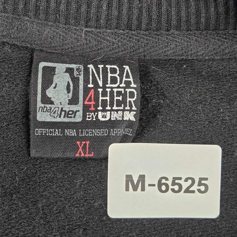 Miami Heat Junior Jacket XL Black Embroidery NBA 4HER By UNK - Image 2 of 4