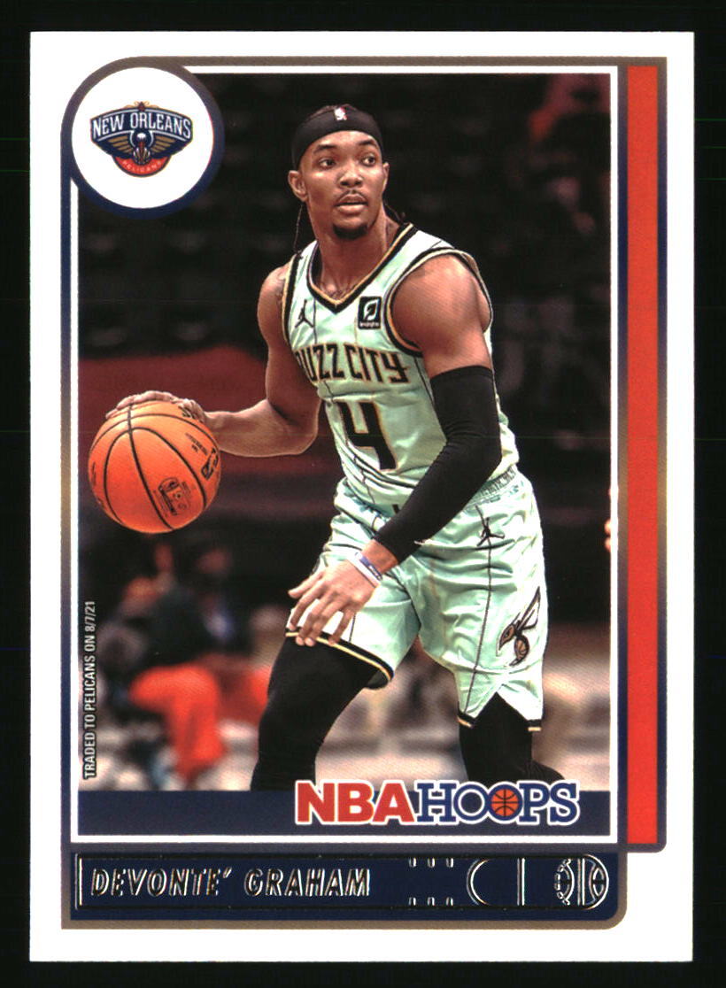 Devonte' Graham 2021-22 Hoops #180 BASKETBALL Card