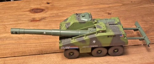 VINTAGE 1984 GI JOE SLUGGER SELF PROPELLED CANNON