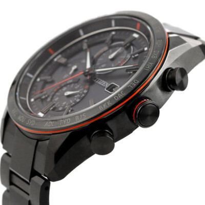 Citizen Attesa AT8185-62E Eco-Drive Radio Titanium Men`s Watch
