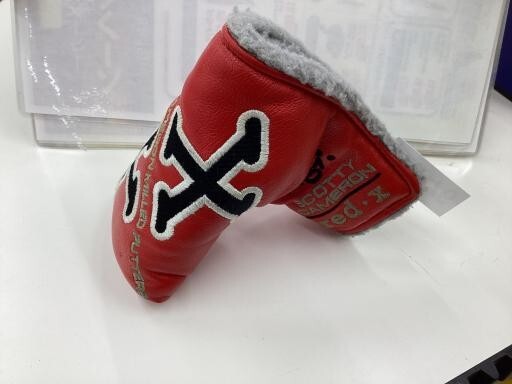 ヘッドカバー付　Scotty Cameron X3 パター 34インチ レッド Scotty Cameron Red X3 Putter 34 inch with Head Cover Right