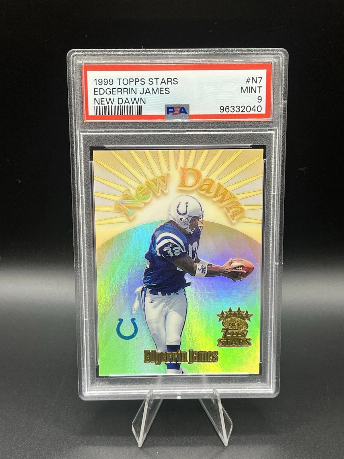Edgerrin James Topps Stars New Dawn #N7 New Dawn