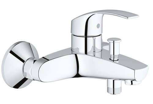 GROHE Eurosmart Wannenarmatur Wasserhahn Armatur Badewanne Badarmatur 33300002 - Afbeelding 1 van 2