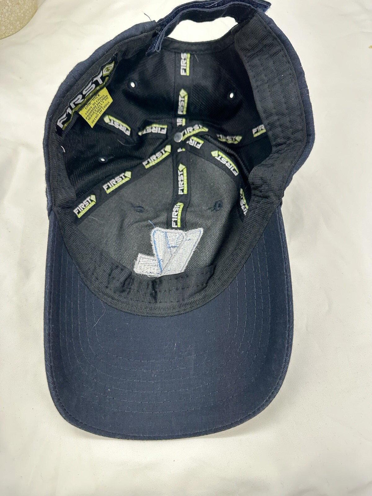 First Tactical Baseball Hat Blue Embroidered Logo… - image 3