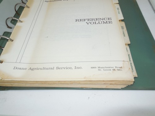 DA2 Vintage Doane's Agricultural Report Book 1971 5 ring Binder Price & Outlook - Picture 3 of 10