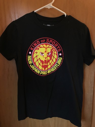 NJPW Lion Mark Logo T-shirt S Pro 