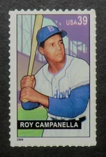 4080 MNH 2006 39c Roy Campanella Campy Brooklyn Dodgers Sluggers MVP catcher