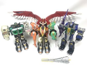 Bandai Power Rangers Gaoranger Gao Icarus Gao Muscle Gao Hunter Megazord Defect Ebay