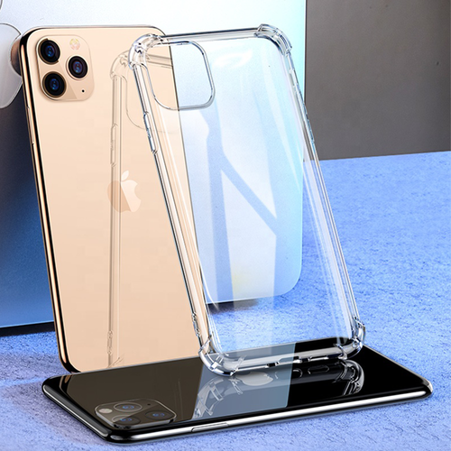 For iPhone XR TPU Shockproof Bumper Silicone Case Transparent Clear Protector - Photo 5 sur 6