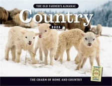 The 2025 Old Farmer's Almanac Country Wall Calendar (Calendar)