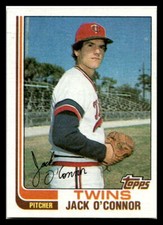 1982 Topps #353 Jack O'Connor NR/MT