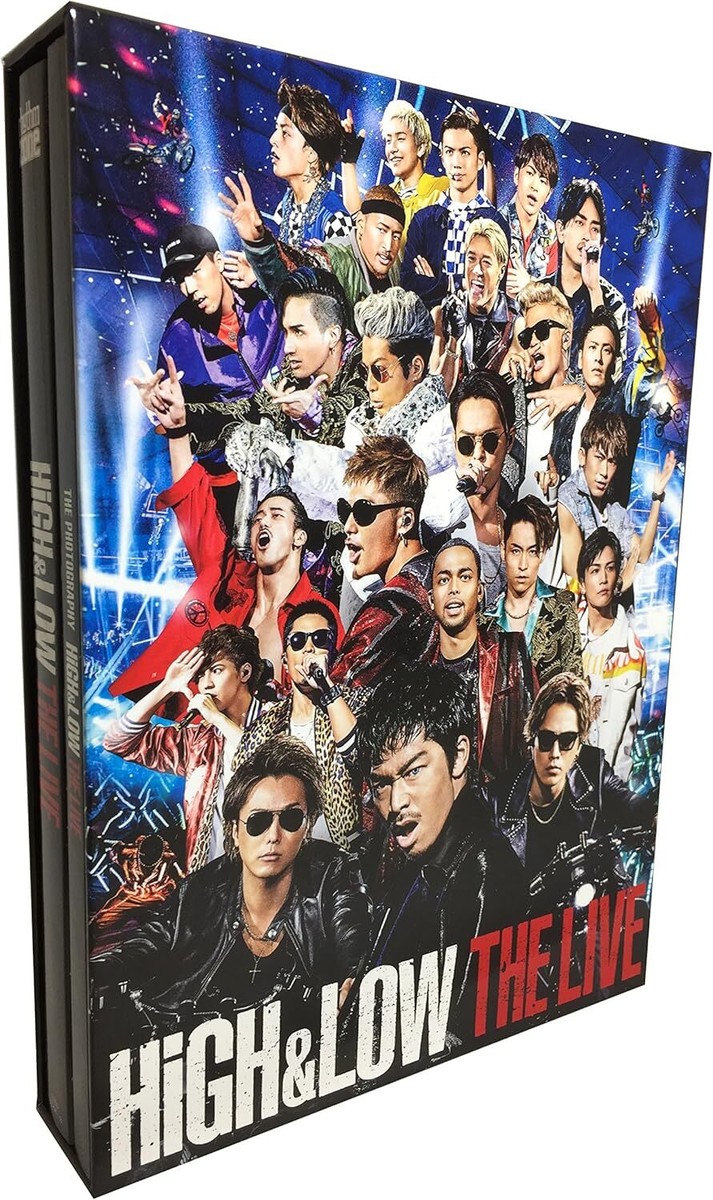 New Blu-ray Photobook HiGH & LOW THE LIVE First Limited