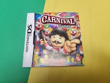 Carnival Games Nintendo DS Instruction Manual Booklet ONLY