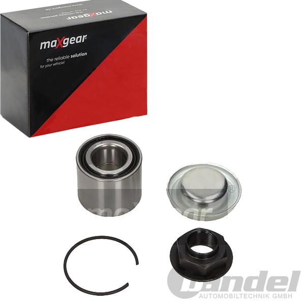 Maxgear RADLAGER-SATZ Hinterachse Passend FÜR CitroËN C-ELYSEE C3 C4 DS3 DS DS-image