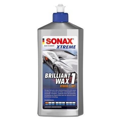 SONAX 02012000 XTREME BRILLIANTWAX 1 HYBRID NPT POLITUR WACHS PFLEGE 500 ml