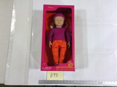 Our Generation Shay 18in Play Doll Outfit Hat Shoes New In Box Girl Toy