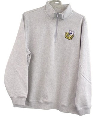 University of Michigan Biff The Wolverine Mens 1/4 Zip Sweatshirt