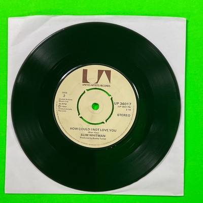 Slim Whitman, How Could I Not Love You/When You Were Sweet Sixteen 7  Record