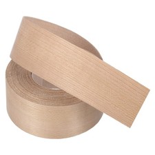 Cherry Edge Banding, 1-1/2 in x 25 ft Wood Veneer Tape, Pre-glued Flexible
