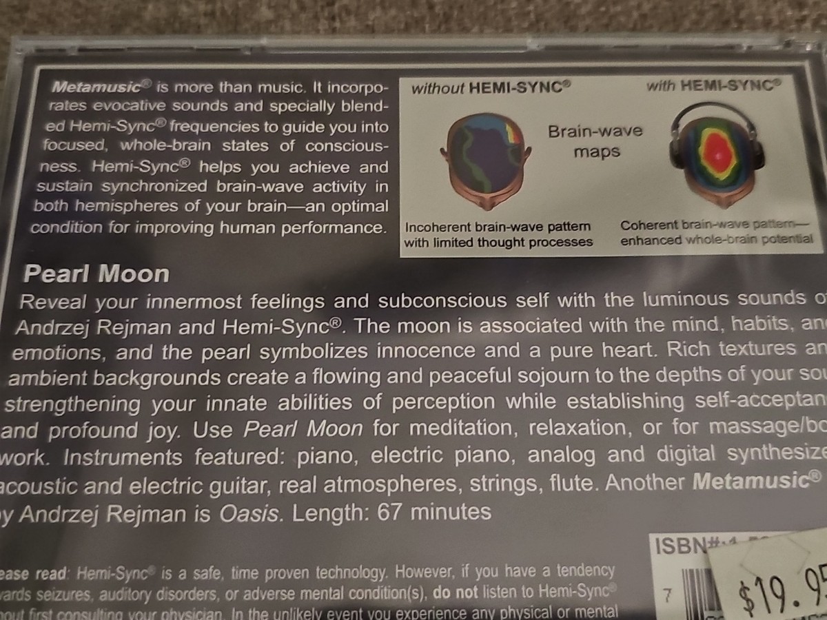 Pearl Moon Hemi-Sync CD Monroe Institute Metamusic Sealed New | eBay