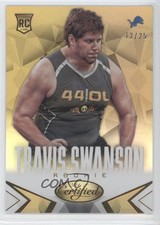2014 Certified Gold Mirror 13/25 Travis Swanson #167 0w8