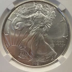 2019 $1 American Silver Eagle NGC MS68 Brown Label. 022423