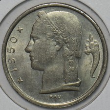 Belgio 1950 5 Franchi 195864 spedizione combinata