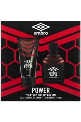 Umbro Power for Men Set - Eau de Toilette Spray 100 ml Duschgel 150 ml