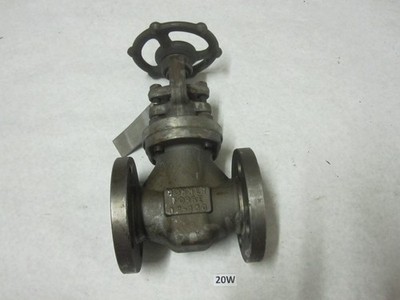 Bonney Forge 1 Inch Class 150 Flanged Gate Valve A105N Forged Steel L1-12