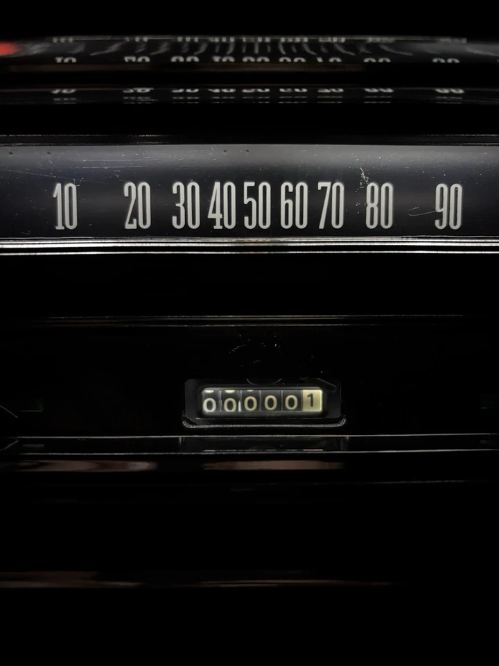 #409 1970 Somente painel reconstruído medidor cluster f100 f250 f350 Ford caminhão pára-choque - Imagem 4 de 4