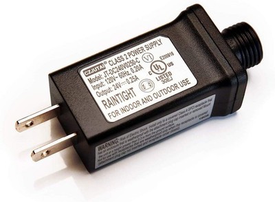 TYBEEU Class 2 Power Supply (JT-DC240V0250-C) UL-Listed US Plug Power Adapter fo