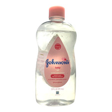 Johnson's Baby Oil No Parabens, Phthalates or Dyes 20oz./591ml New