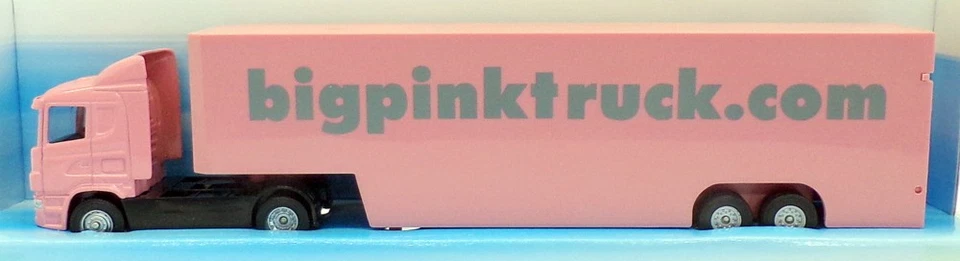 Corgi 1/64 Scale Diecast TY86657 - Scania Isabelle Box Truck - Big Pink - Image 3 of 4