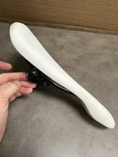 Vintage GT BMX Seat Drop Nose Style  Saddle 1990’s White NICE BMX Racing HTF