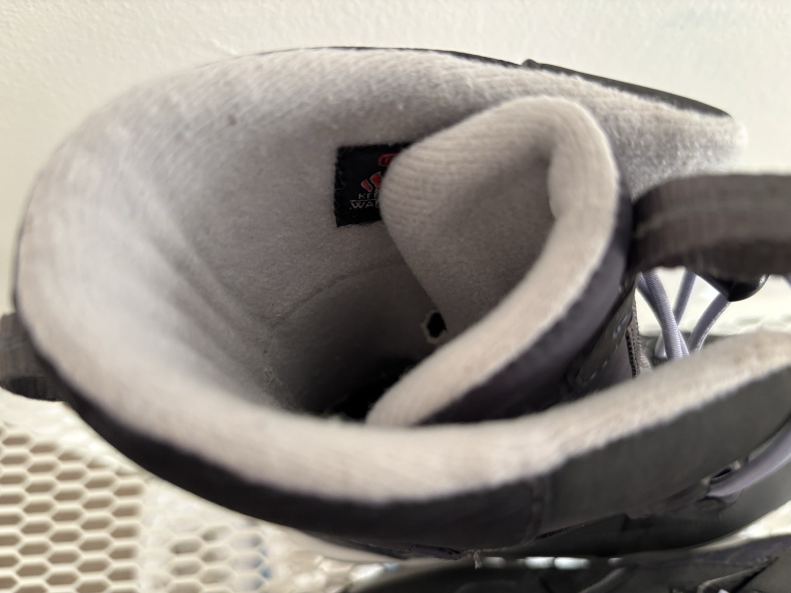 Stivali Keen Hoodoo Giovani Ragazze 2 Grigio Nero Pelle Invernali Impermeabili Isolati