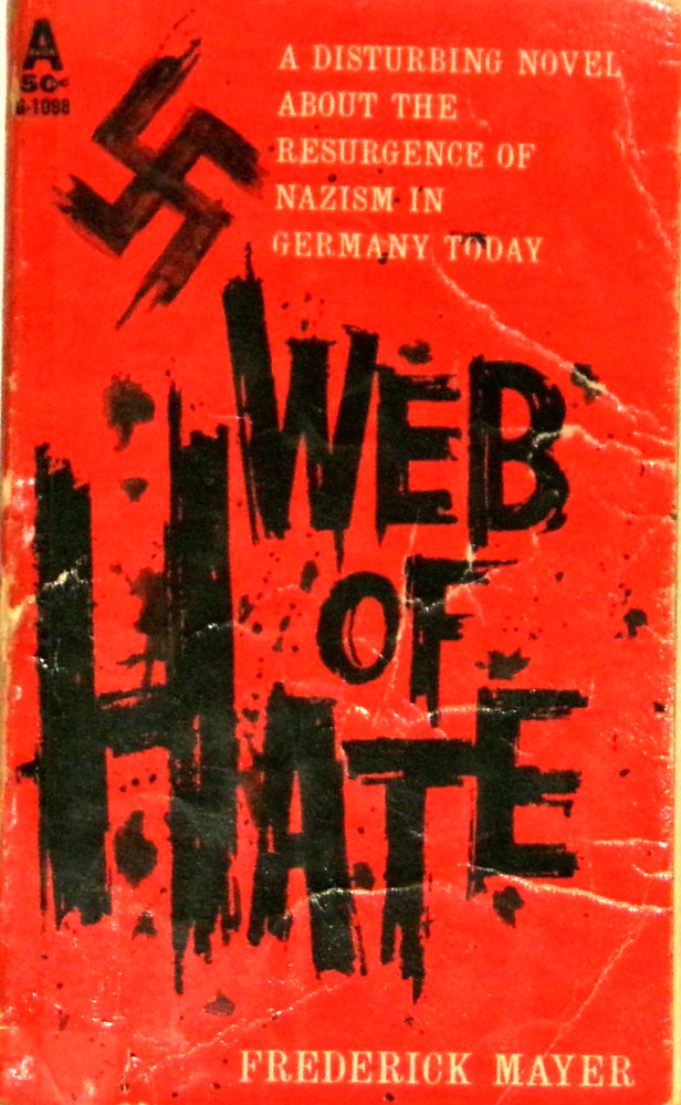Web of Hate by Frederick G. Mayer 1961 pb 1st Avon G-1098 G